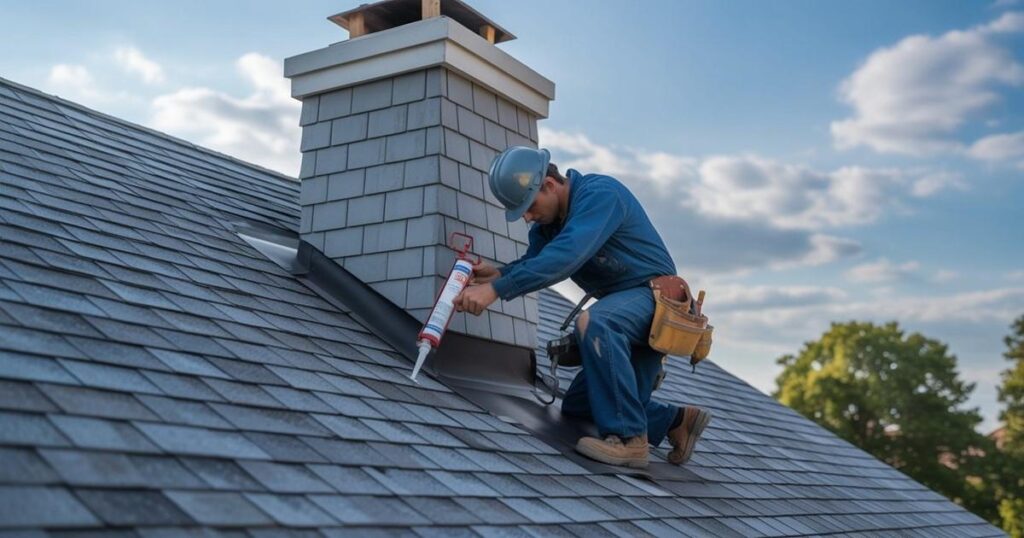 Chimney Flashing Repair